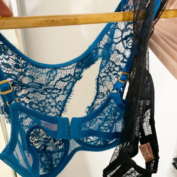 Agent Provocateur Cassia lace keyhole bra 32B - Picture 6 of 8